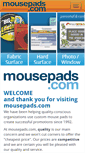 Mobile Screenshot of mousepads.com